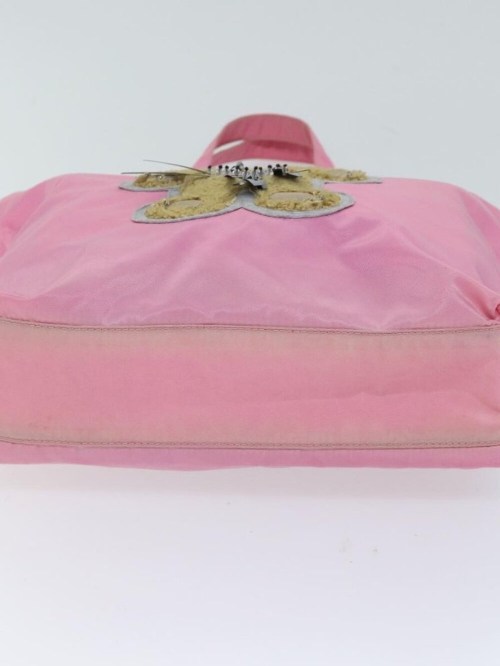 PRADA Hand Bag Nylon Pink Auth yk11651 - Picture 6 of 16